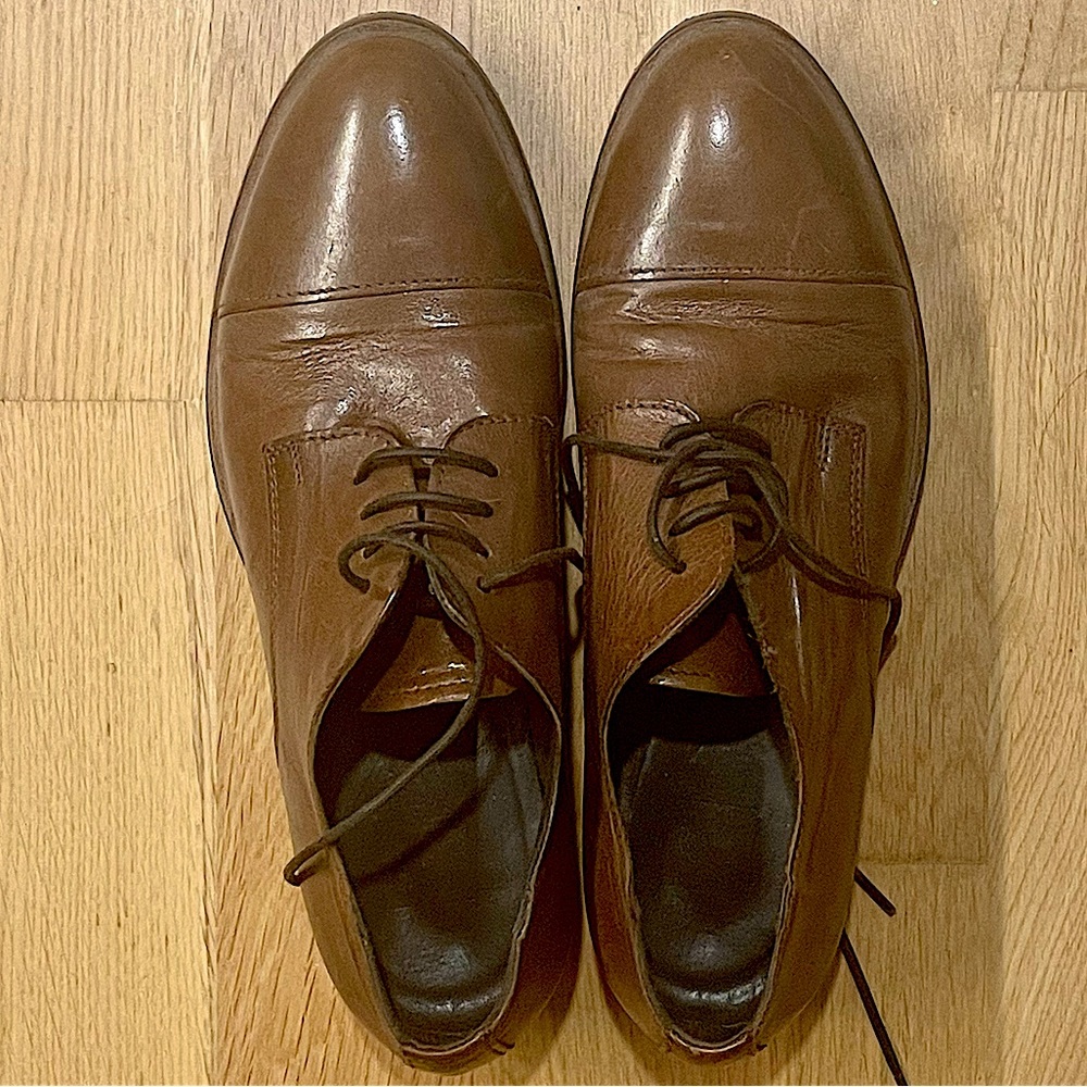 MOMA preloved leather Oxford shoes | Size 6 | Handmade in Italy